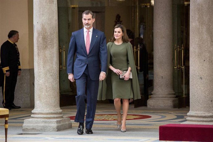 Spanish Royals Attend The National Sports Awards Ceremony