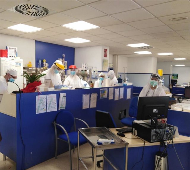 Personal de la Unidad de Oncología del Hospital de Jaén