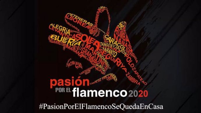 Cartel del Ciclo Pasión por el Flamenco.