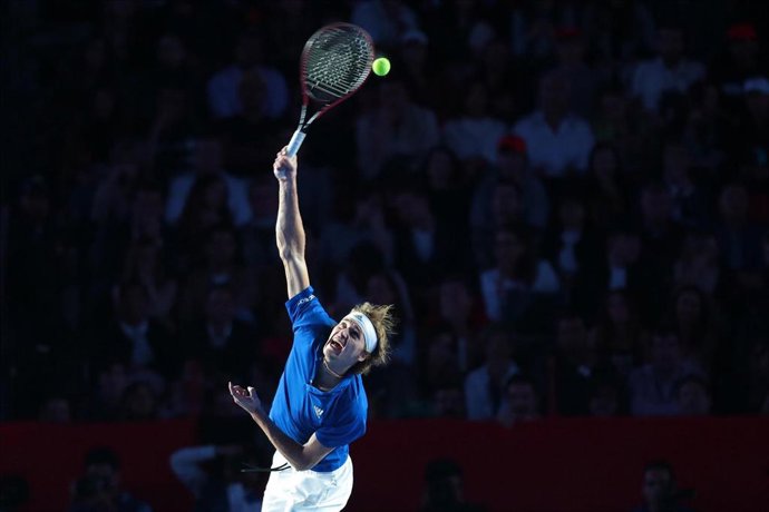 El tenista alemán Alexander Zverev.