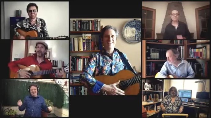 Los Manolos reversionan 'Amigos para siempre' en homenaje a los sanitarios