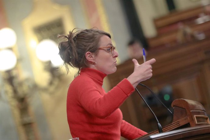 La diputada de la CUP en el Congreso Mireia Vehí, en una imagen de archivo. 