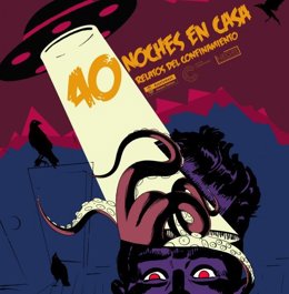 Cartel de la convocatoria de microrrelatos audiovisuales de Las Cigarreras