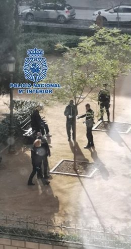 Dos detenidos por frecuentar un parque de Granada durante el estado de alarma