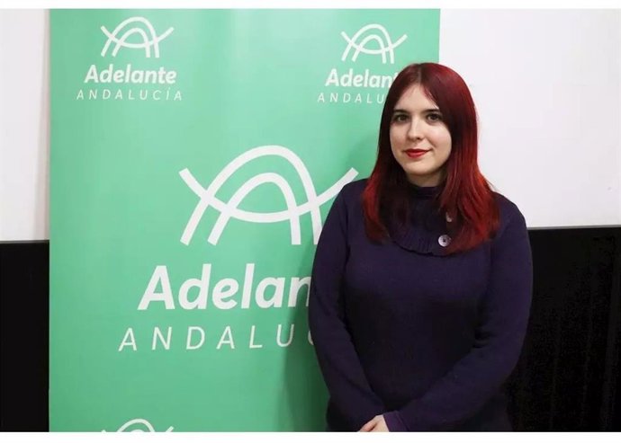 La parlamentaria de Adelante Andalucía Luz Marina Dorado.