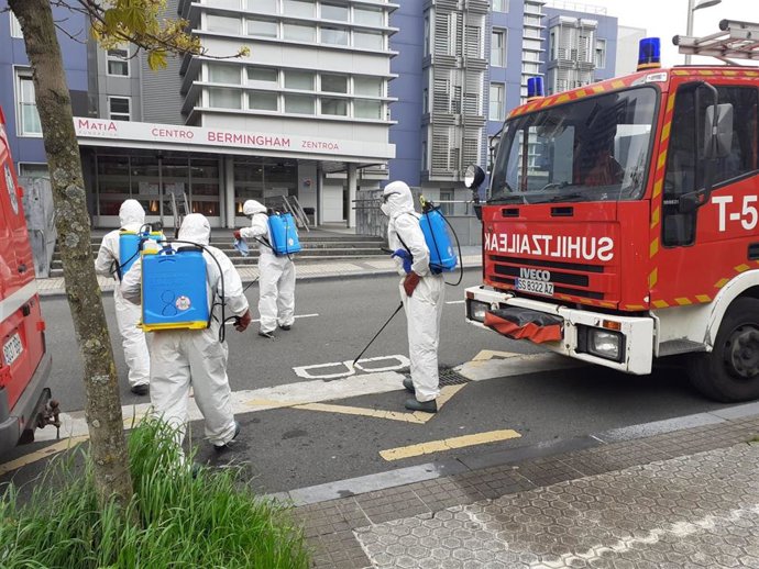 Bomberos de San Sebastián.