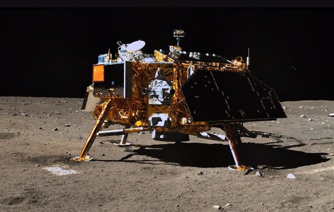 La misión china Chang'e 4 sobrevive a otra gélida noche lunar