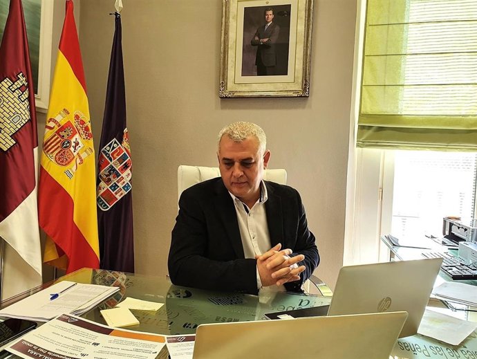 El presidente de la Diputación de Guadalajara, José Luis Vega.