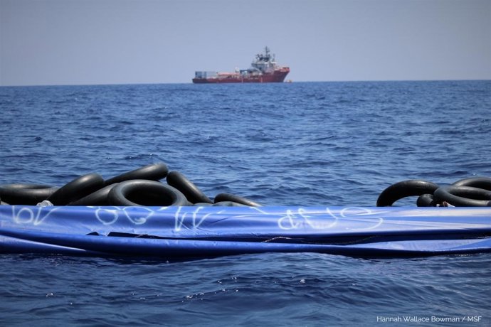 Rescate del barco 'Ocean Viking'