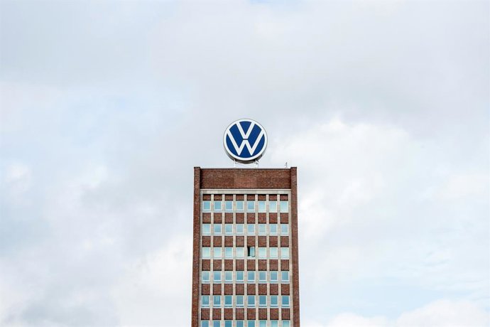 Logo de Volkswagen. 