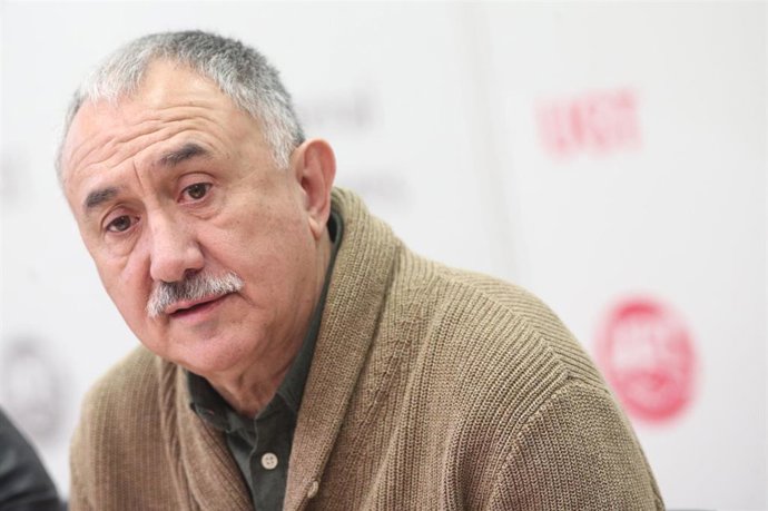 El secretario general de UGT, Pepe Álvarez