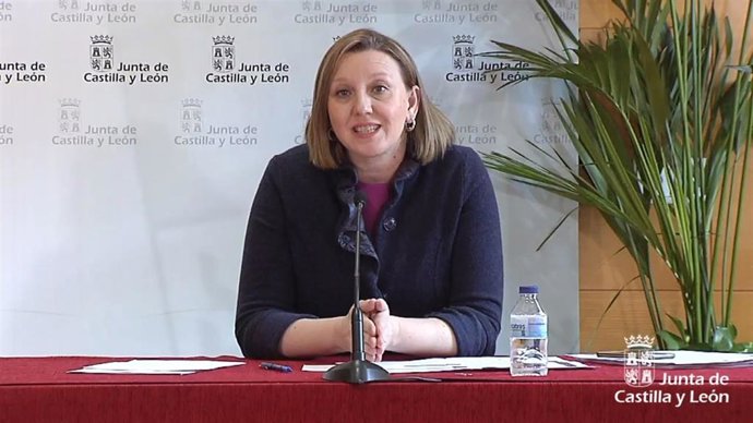 Captura de la intervención de Isabel Blanco en la rueda de prensa de este viernes sobre COVID-19.