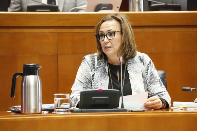 Foto de archivo de la consejera de Presidencia de Aragón, Mayte Pérez.
