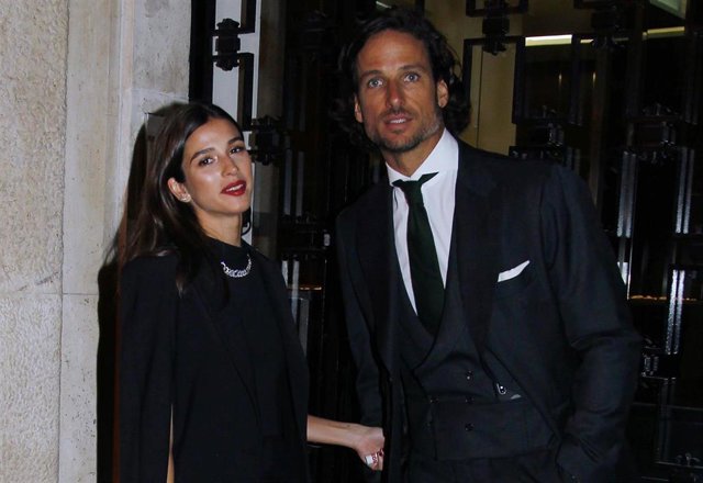 Feliciano López y Sandra Gago, en una foto de archivo de Europa Press