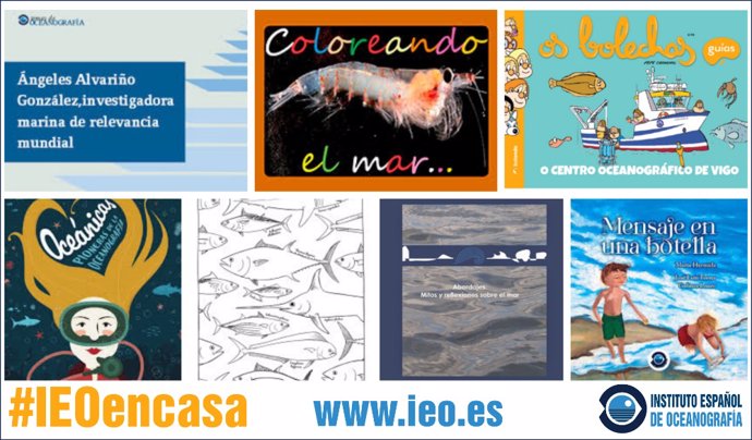 Instituto Español de Oceanografía ofrece actividades virtuales para el confinamiento.
