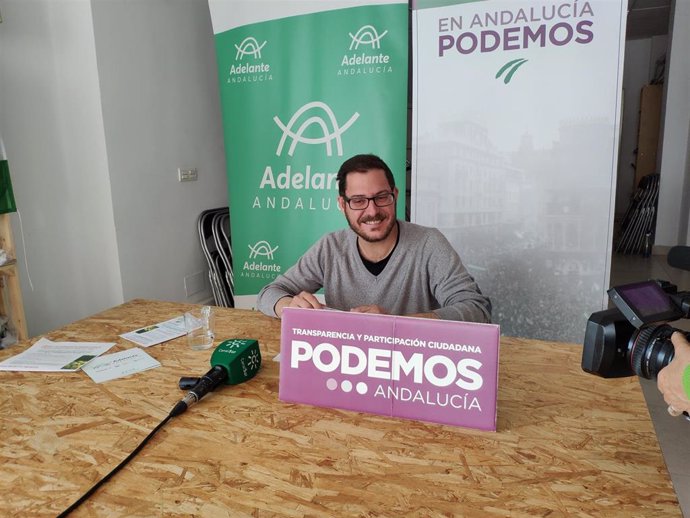 El parlamentario andaluz de Adelante Andalucía por Almería, Diego Crespo