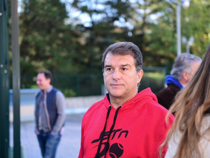L'expresident del FC Barcelona Joan Laporta