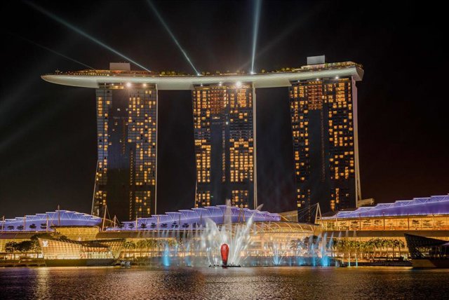 Marina Bay Sands en Singapur