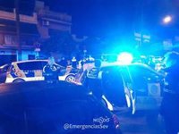 Tres detenidos en Sevilla tras una persecución que acabó embistiendo a un patrullero camuflado