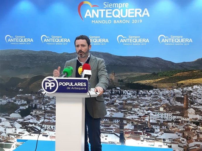 El coordinador general del PP de Málaga, José Ramón Carmona