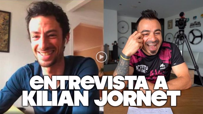 Kilian Jornet, entrevistado para el canal en YouTube de Valentí Sanjuan.