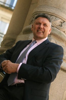 Telmo Martín, alcalde de Sanxenxo (Pontevedra).