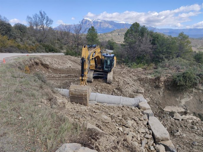 Obras en Aínsa