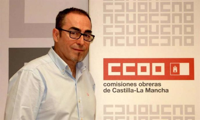 El secretario regional de CCOO, Paco de la Rosa.