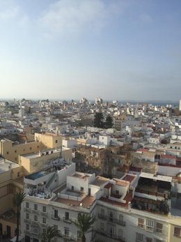 Imagen de Cádiz desde las alturas