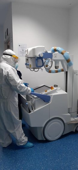 El Hospital Virgen de la Victoria incorpora un nuevo equipo portátil de radiología digital directa de alta calidad y precisión diagnóstica