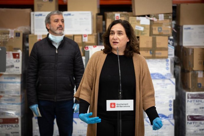 La alcaldesa de Barcelona, Ada Colau, en una foto de archivo.