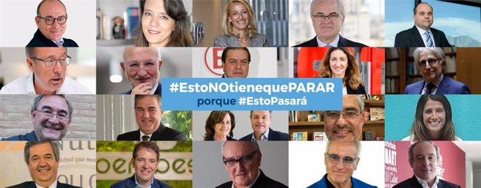 Campaña #EstoNOtienequePARAR para reconocer del empresariado pese al coronavirus y preparar la reactivación económica tras la pandemia