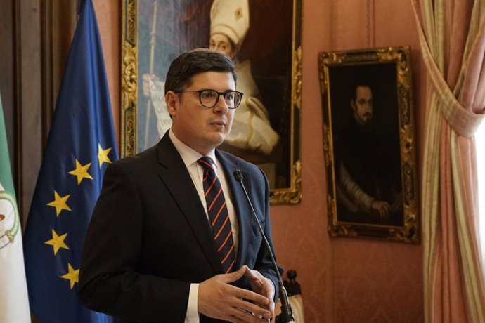 El portavoz de Cs en el Ayuntamiento de Sevilla, Álvaro Pimentel