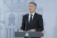 Marlaska achaca a "un lapsus" las declaraciones de la Guardia Civil sobre los bulos