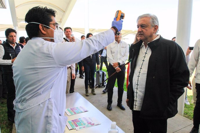 Coronavirus.- López Obrador agradece a China y EEUU su apoyo para hacer frente a