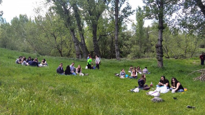 Foto de archivo de una jornada en el Lunes de Aguas 