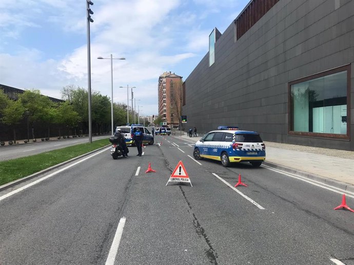 Control de la Policía Municipal.