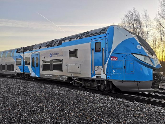 Tren regional que Bombardier suministrará a la SNCF francesa