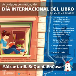 Alcantarilla celebra el Día del Libro con una lectura pública de El Quijote desde los balcones