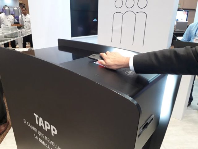 Sistema TAPP para la retirada de efectivo de Minsait (Indra)