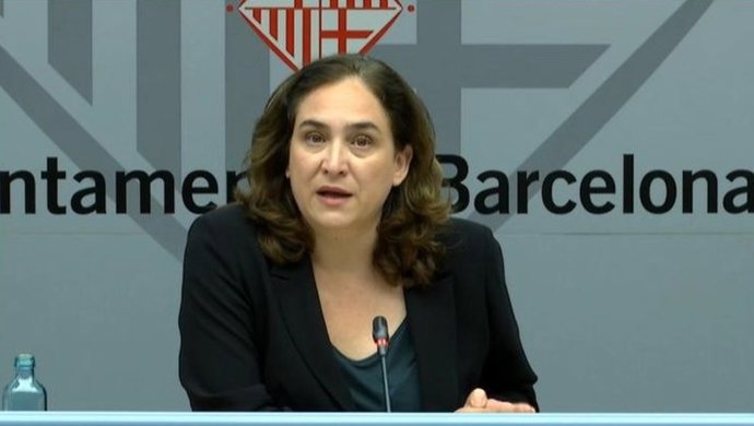 La alcaldesa de Barcelona, Ada Colau.
