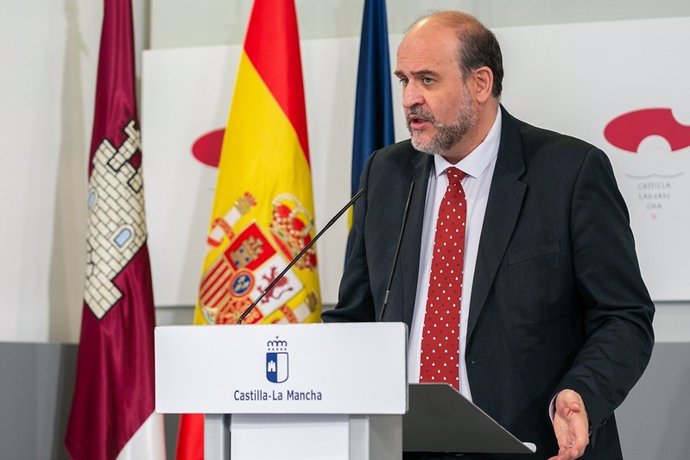 El vicepresidente regional, José Luis Martínez Guijarro