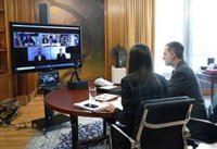 Los Reyes analizan con deportistas olímpicos y paralímpicos el impacto del coronavirus