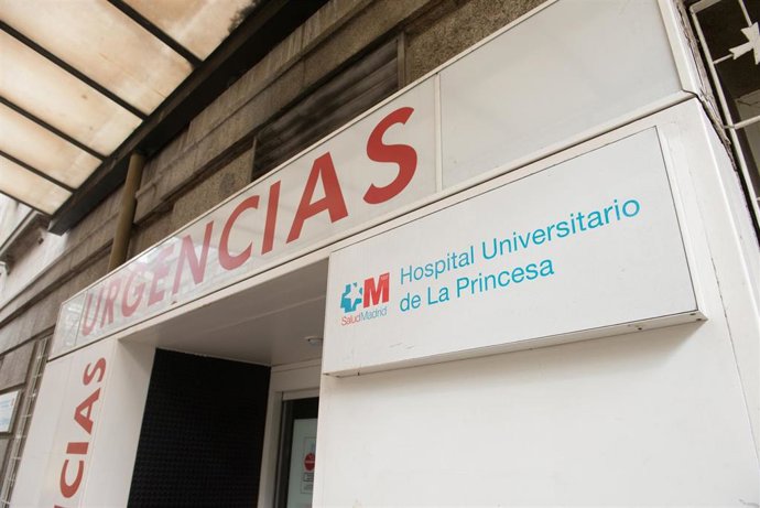 Puerta de Urgencias del Hospital Universitario La Princesa