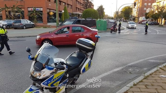 Dispositivo de Policía Local de Sevilla ante el Covid-19