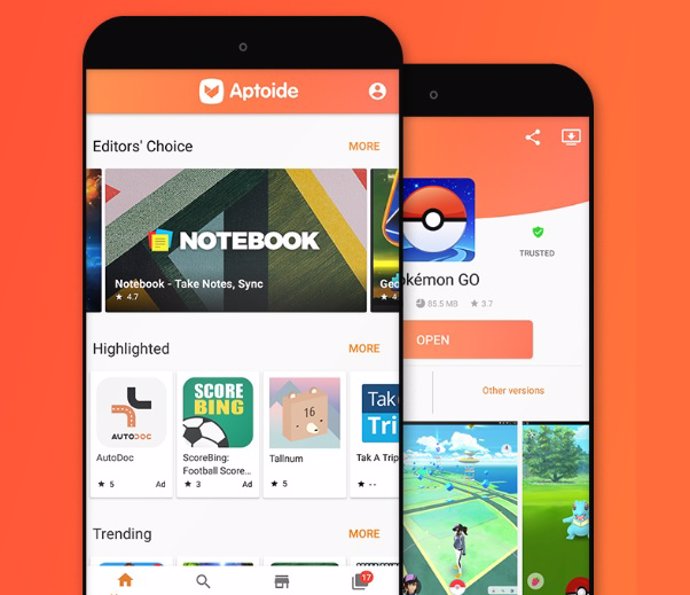 botiga d'apps Android Aptoide 