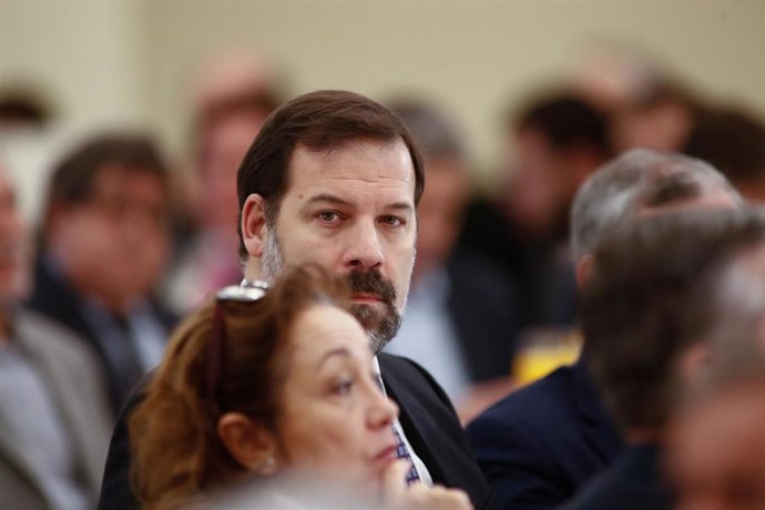 Alfonso Reyes durante los Desayunos de Europa Press