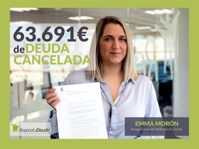 COMUNICADO: Repara tu Deuda Abogados cancela 63.691,87  a un matrimonio de Jaén