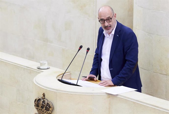 El portavoz del grupo Cs en el Parlamento de Cantabria, Félix Álvarez
