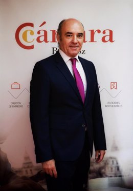 Presidente de la Cámara de Comercio de Badajoz, Mariano García